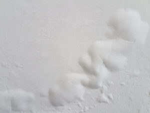 ceiling paint bubling